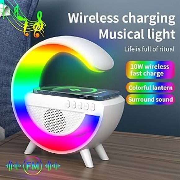 Other - LED Wireless Charging Speaker NEW